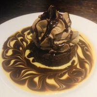 Chocolate cake  at Janine Loves Sunday in Paris