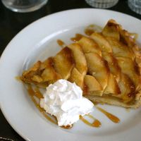 Apple Tart at Janine Loves Sunday in Paris