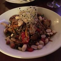 Wok Smoked Tofu Stirfry  at Galerija Food in Split