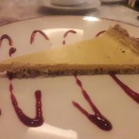 Raw lemon tart at Galerija Food in Split