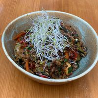 Wok tofu at Galerija Food in Split