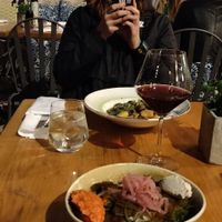 My hemp pasta dish at Galerija Food in Split