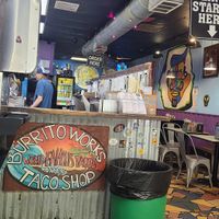 Order counter at A1A Burrito Works Taco Shop in St Augustine