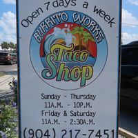 Taco Shop at A1A Burrito Works Taco Shop in St Augustine