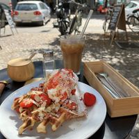   at Cafe Neue Liebe in Berlin