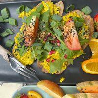   at Cafe Neue Liebe in Berlin