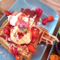 W at Cafe Neue Liebe in Berlin