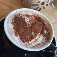 Hot chocolate (very small)   at Cafe Neue Liebe in Berlin