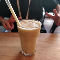 Smoothie at Cafe Neue Liebe in Berlin