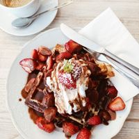 So amazing!!!!! at Cafe Neue Liebe in Berlin