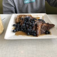 French toast w/ blueberries and maple syrup at Anna's House - Plainfield in Grand Rapids