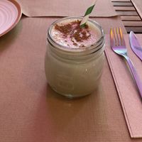 Matcha grey- literally some of the best tea I’ve had in my life. Gonna be dreaming about this guy for awhile  at Sanissimo - Opera in Madrid