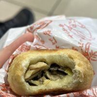 Mushroom bun  at Irohado in Nagano