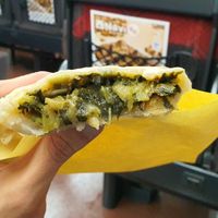 The generous filling inside at Irohado in Nagano