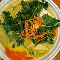 golden temple soup   at Chau VeggiExpress - Granville Island Stall in Vancouver
