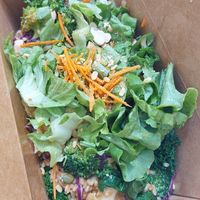 Midnight swim bowl - there is more than the eye can see... at Chau VeggiExpress - Granville Island Stall in Vancouver