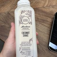 Coconut shake  at Chau VeggiExpress - Granville Island Stall in Vancouver