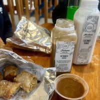 Lunch!   at Chau VeggiExpress - Granville Island Stall in Vancouver