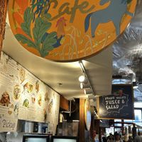 Cafe front  at Chau VeggiExpress - Granville Island Stall in Vancouver