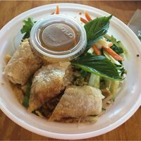 Vegan bowl  at Chau VeggiExpress - Granville Island Stall in Vancouver