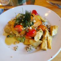 Nori tofu at Leaf Vegetarian Restaurant in Boulder