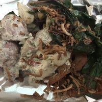 BBQ Seitan   at Leaf Vegetarian Restaurant in Boulder