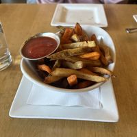 fries  at Leaf Vegetarian Restaurant in Boulder