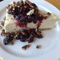 Raw cheesecake   at Leaf Vegetarian Restaurant in Boulder
