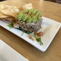 Avocado TarTar  at Leaf Vegetarian Restaurant in Boulder