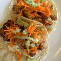 Cauliflower tacos  at Leaf Vegetarian Restaurant in Boulder