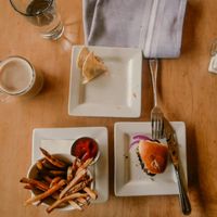 Amazing meal at Leaf Vegetarian Restaurant in Boulder