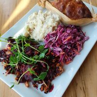 Lapsang Souchong BBQ at Leaf Vegetarian Restaurant in Boulder