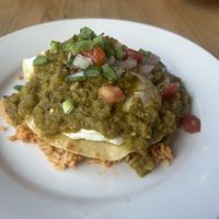 Huevos Rancheros   at Leaf Vegetarian Restaurant in Boulder