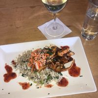 Korean bbq  at Leaf Vegetarian Restaurant in Boulder