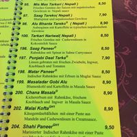 Veggies dishes at Krishna in Berlin