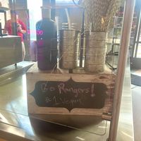 100% vegan stand  at Visiting Vegan in Arlington