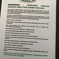 Kombucha Info Oct/Nov 2018 at The Green Room in Middlesbrough