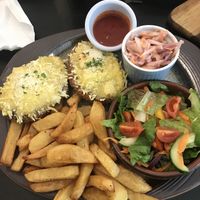 Parmo chicken 💚 at The Green Room in Middlesbrough