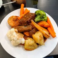 Sunday roast at The Green Room in Middlesbrough