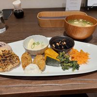 Lunch set at Evah Dining Macrobiotic - Hakata Riverain Mall in Fukuoka