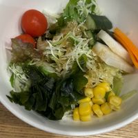 Salad with pastaa  at Evah Dining Macrobiotic - Hakata Riverain Mall in Fukuoka