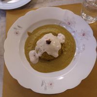 Breadsticks on top left corner from ancient grains & the vegan dome of millet (ingredients in previous pic) at Le Golose Imperfezioni in Como
