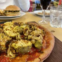 Pizza wieder mit anderem Gemüse  at Le Golose Imperfezioni in Como