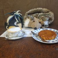 Cappuccino and a cake at Le Golose Imperfezioni in Como