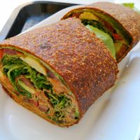 Raw wrap at Raw n More  in Helsinki