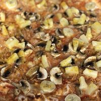 Havana with extra mushroom and some curry  at Helan & Halvan in Linkoping