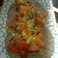 Jackfruit tinga tacos  at Las Iguanas - Quayside in Newcastle Upon Tyne