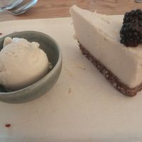 Cheesecake at Earthlings in Bolton