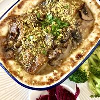 Woodland chestnut bake was delicious   at Earthlings in Bolton