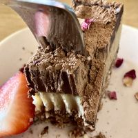 Omg 😳 amazingly delicious raw caramel shortbread!   at Earthlings in Bolton